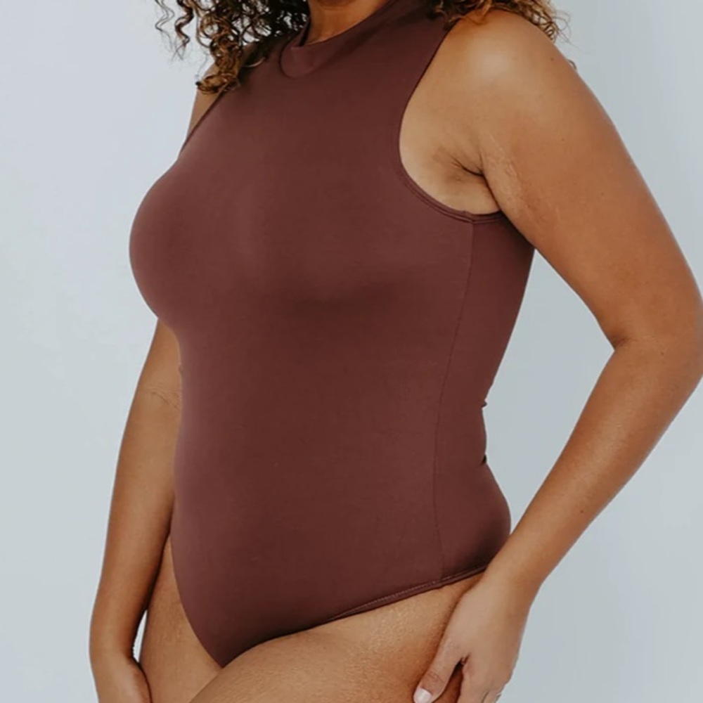 Klassy Network Mock Turtleneck Bramisuit